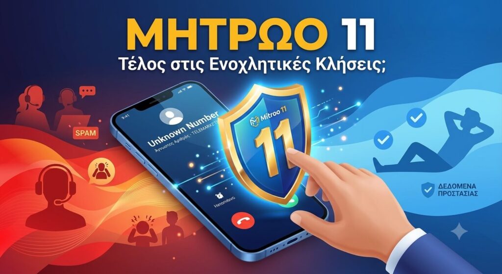 Μητρώο 11 Μείωση ενοχλητικών κλήσεων einaiapati.gr